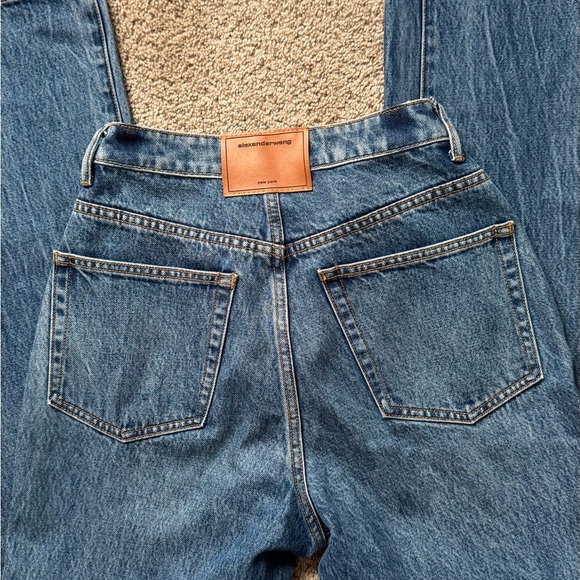 Alexander Wang Indigo Denim Trousers